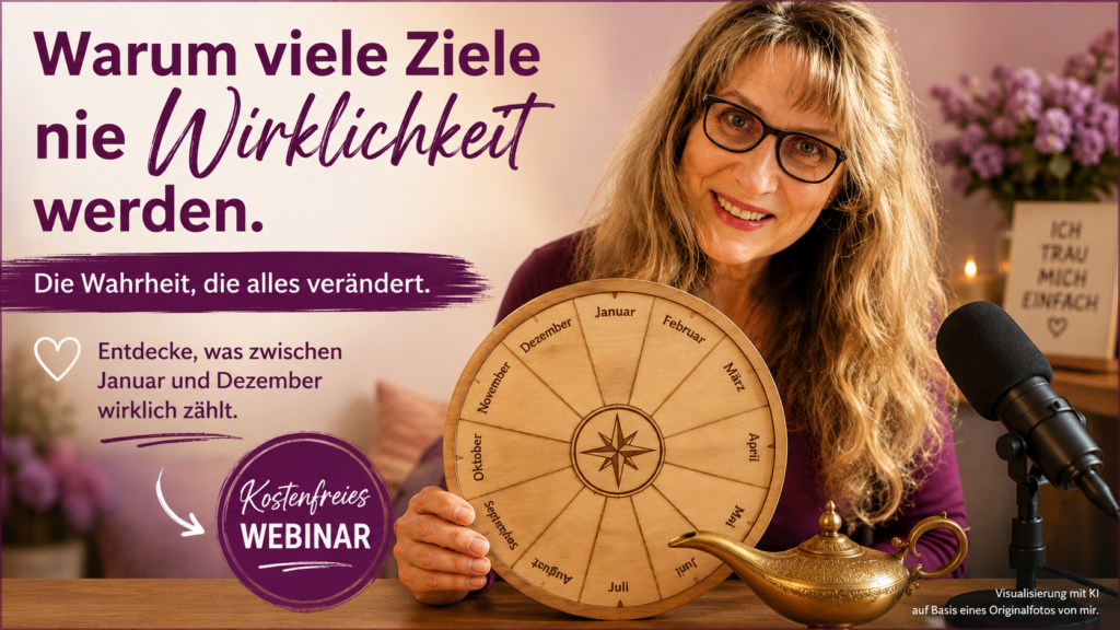 Christine mit Jahresrad